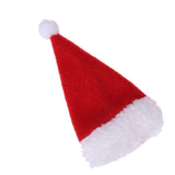 Maxbell Pack of 4pcs Festive Christmas Bottle Top Santa Hat Covers Household Tableware Bags Home Decorations