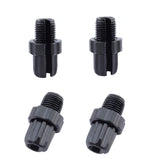 Maxbell 4Pcs Aluminum Alloy Bike Brake Handle Adjustment Screws Cycling Accessories Black