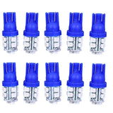 Maxbell 10 Pieces Festoon T10 3528 10SMD Ice Blue Dome Interior Mirror Light Bulbs