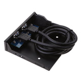 Maxbell USB3.0 2-Port 3.5 Inch Metal Front Panel USB Hub for Desktop 20Pin Connector