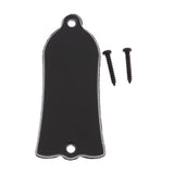 Maxbell 1 Piece Plastic Bell-shaped Guitar Replacement Parts 3ply Truss Rod Cover for Gibson