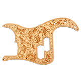 Maxbell 375x225 Electric Guitar Pickguard Scratch Plate Cover Maple for PB Bass Guitar