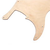 Maxbell 375x225 Electric Guitar Pickguard Scratch Plate Cover Maple for PB Bass Guitar