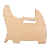 Maxbell 215x190x2.2mm Electric Guitar Pickguard Scratch Plate for Telecaster Guitar