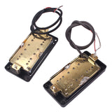 Maxbell 2x Copper Humbucker Pickup Alnico 5 Bridge Neck Set for Electric Guitar Accessory