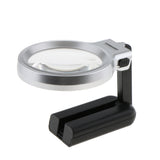 Maxbell 3X LED Lighted Foldable Magnifier With LED Llights For Reading Watch Repair