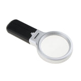 Maxbell 3X LED Lighted Foldable Magnifier With LED Llights For Reading Watch Repair