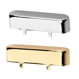 Maxbell Brass Neck Pickup Cover Electric Guitar Parts for TL Tele Telecaster Style Musical Lovers Gift Gold