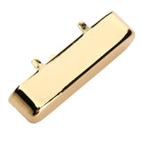 Maxbell Brass Neck Pickup Cover Electric Guitar Parts for TL Tele Telecaster Style Musical Lovers Gift Gold