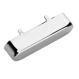 Maxbell Brass Neck Pickup Cover Electric Guitar Parts for TL Tele Telecaster Style Musical Lovers Gift Chrome