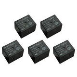 Maxbell 5 Pieces 24V DC Mini Power Relay SPDT 10A PCB Mount with 5 Pins HY3FF-DC24V