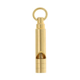 Maxbell Mini Pocket High Brass Safety Emergency Survival Whistle Key Chain for Outdoor Camping Hiking