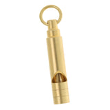 Maxbell Mini Pocket High Brass Safety Emergency Survival Whistle Key Chain for Outdoor Camping Hiking