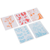 Maxbell 5 Pieces PP Material Kids Drawing Craft Drawing Template Stencils 21x15cm 2