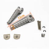 Maxbell 2 Piece Motorcycle Footrest Foot Pegs for 2009-2013 Ducati Monster 696 796