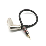 Maxbell Audio 1ft Cable 1/8" TRS Stereo to XLR Female - 3.5mm (Mini) to XLR-F Cable Cord for iPhone, iPod, Computer, Video Camera and more - Single