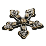 Maxbell Iron/Sew On Applique Rhinestones Beads Patch DIY for Clothing Handbag Shoes Jeans Decor