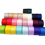 Maxbell  26 Yards 25mm/0.98'' Wide Satin Ribbon Multi Color Craft Wedding Party Decoration Craft Supplies DIY