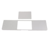 Maxbell Trackpad Palm Rest Cover Protector Sticker For Macbook Pro 13 inch Silver