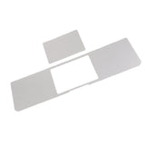 Maxbell Trackpad Palm Rest Cover Protector Sticker For Macbook Pro 13 inch Silver