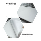 Maxbell Trackpad Palm Rest Cover Protector Sticker For Macbook Pro 13 inch Silver