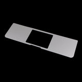 Maxbell Trackpad Palm Rest Cover Protector Sticker For Macbook Pro 13 inch Silver