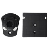 Maxbell 4" Universal Durable Sounder Fishfinder Mount Bracket + Deck/ Side Mount Base Boat Kayak Fishing Fishfinder Accessories