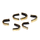 Maxbell (Set of 6 pcs) Bowstring Nocks Protect Buckle Clips Nocking Point Hunting - Copper