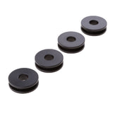Maxbell Detachable Windshield Replacement Bushing Grommets for Harley Road King Softail - Black
