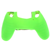 Maxbell Anti-slip Silicone Cover Case Protection Sleeve for Sony PS4 Gamepad Grip Green