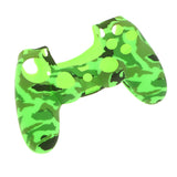 Maxbell Anti-slip Silicone Cover Case Protection Sleeve for Sony PS4 Gamepad Grip Green