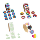 Maxbell 200Pcs Cartoon Colorful Scrapbooking Stickers Reward Toy Gift Party Bag Fillers -Marine Animal