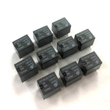 Maxbell 10PCS 12V DC Mini Power Relay HYV6-DC12V-C SPDT 7A 20A PCB Mount with 5 Pin