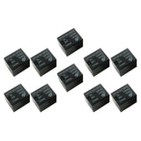 Maxbell 10PCS 12V DC Mini Power Relay HYV6-DC12V-C SPDT 7A 20A PCB Mount with 5 Pin