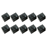 Maxbell 10PCS 12V DC Mini Power Relay HYV6-DC12V-C SPDT 7A 20A PCB Mount with 5 Pin