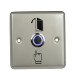 Maxbell Stainless Steel Exit Button Push Switch Door Sensor Opener Release Backlight Led For Access Control Home Security Protection