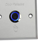 Maxbell Door Exit Button Switch Plate With LED Light Indicator for Home Office Access Control System 86x86x44mm