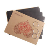 Maxbell Red Rose Love Stripe DIY Photo Album Scrapbook Diary Gift Memory Love 30 Sheets 60 Pages