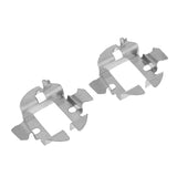 Maxbell A Pair Car HID Xenon H7 Bulbs Base Retainer Clips Aluminium Metal Holder Adapter For Audi BMW