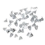 Maxbell 40 Pieces L-shaped angle Iron for Architectural Model Toy Car Part Robotics