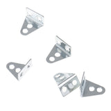 Maxbell 40 Pieces L-shaped angle Iron for Architectural Model Toy Car Part Robotics