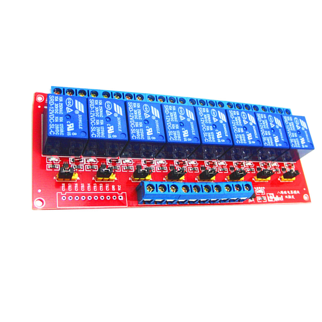 ⚡️Buy Maxbell 12V 8-Channel Relay Module with Optocoupler H/L Level ...