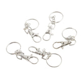 Maxbell 20 Pieces Lobster Clasps Claw Swivel Trigger Clips Snap Hooks Key Ring