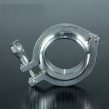 Maxbell SS304 2'' OD 2×Sanitary Pipe Weld Ferrule 1×Tri Clamp 1× PTFE Gasket Set
