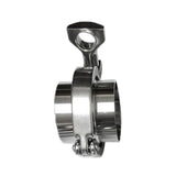 Maxbell SS304 2'' OD 2×Sanitary Pipe Weld Ferrule 1×Tri Clamp 1× PTFE Gasket Set