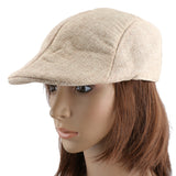 Maxbell Womens Fashionable Comfortable Lightweight Beret Hat Sun Hat Summer Clothing Accessory Khaki