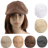 Maxbell Womens Fashionable Comfortable Lightweight Beret Hat Sun Hat Summer Clothing Accessory Khaki