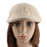 Maxbell Womens Fashionable Comfortable Lightweight Beret Hat Sun Hat Summer Clothing Accessory Khaki