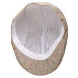 Maxbell Womens Fashionable Comfortable Lightweight Beret Hat Sun Hat Summer Clothing Accessory Khaki