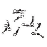 Maxbell 10 Pieces Flexi Ring Swivels Quick Change Swivels Size 11 Terminal Tackle